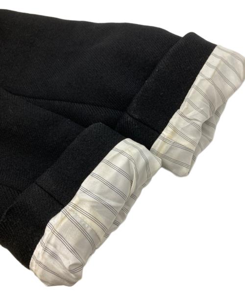 'S Max Mara（エスマックスマーラ）'S Max Mara (エスマックスマーラ) ウールベルテッド比翼コート ブラック サイズ:38の古着・服飾アイテム