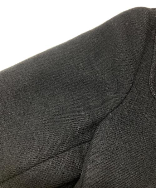 'S Max Mara（エスマックスマーラ）'S Max Mara (エスマックスマーラ) ウールベルテッド比翼コート ブラック サイズ:38の古着・服飾アイテム