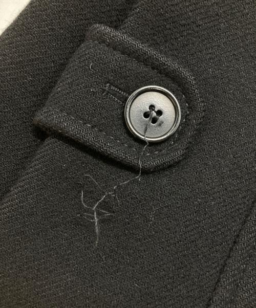 'S Max Mara（エスマックスマーラ）'S Max Mara (エスマックスマーラ) ウールベルテッド比翼コート ブラック サイズ:38の古着・服飾アイテム