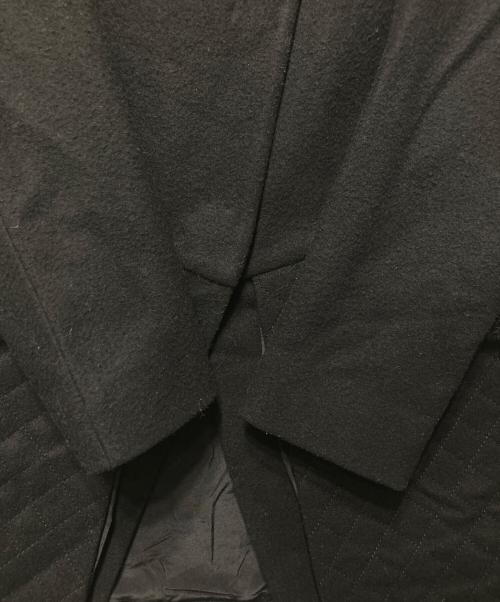 FENDI（フェンディ）FENDI (フェンディ) ノーカラーウールコート ブラック サイズ:40の古着・服飾アイテム