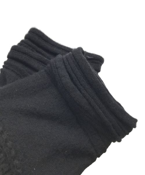 CHANEL（シャネル）CHANEL (シャネル) アルパカニットクロップドカーディガン ブラック サイズ:36の古着・服飾アイテム