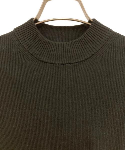 DRESSTERIOR（ドレステリア）DRESSTERIOR (ドレステリア) オーバーラップサークル コンビワンピース ブラック×ベージュ サイズ:SIZE 34の古着・服飾アイテム