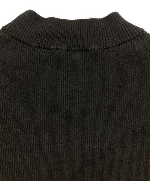 DRESSTERIOR（ドレステリア）DRESSTERIOR (ドレステリア) オーバーラップサークル コンビワンピース ブラック×ベージュ サイズ:SIZE 34の古着・服飾アイテム