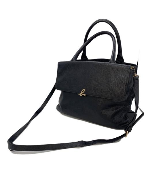 agnes b voyage（アニエスベーボヤージュ）agnes b voyage (アニエスベーボヤージュ) 2WAYショルダーバッグ ブラックの古着・服飾アイテム