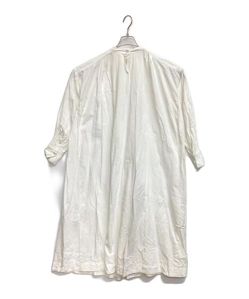 KAGURE（カグレ）kagure (カグレ) コットンスモッキングワンピース オフホワイト サイズ:Freeの古着・服飾アイテム