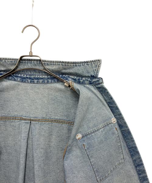 GRACE CONTINENTAL（（グレースコンチネンタル）GRACE CONTINENTAL (（グレースコンチネンタル) スタッズデニムシャツ ブルー サイズ:36の古着・服飾アイテム