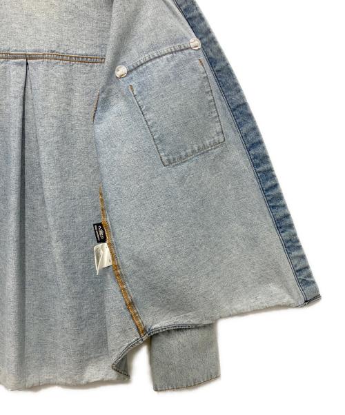 GRACE CONTINENTAL（（グレースコンチネンタル）GRACE CONTINENTAL (（グレースコンチネンタル) スタッズデニムシャツ ブルー サイズ:36の古着・服飾アイテム