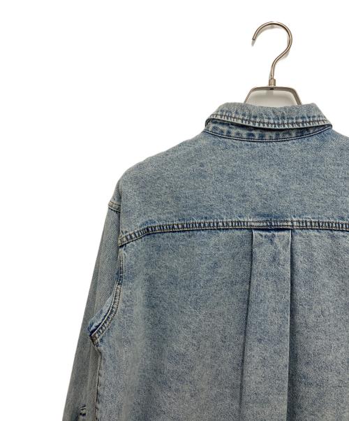 GRACE CONTINENTAL（（グレースコンチネンタル）GRACE CONTINENTAL (（グレースコンチネンタル) スタッズデニムシャツ ブルー サイズ:36の古着・服飾アイテム