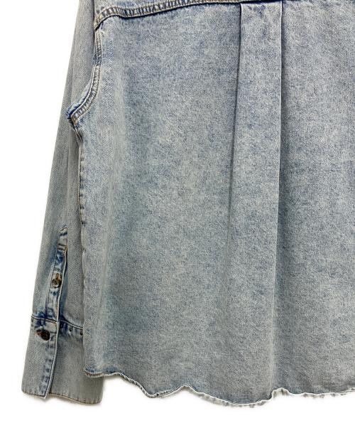 GRACE CONTINENTAL（（グレースコンチネンタル）GRACE CONTINENTAL (（グレースコンチネンタル) スタッズデニムシャツ ブルー サイズ:36の古着・服飾アイテム