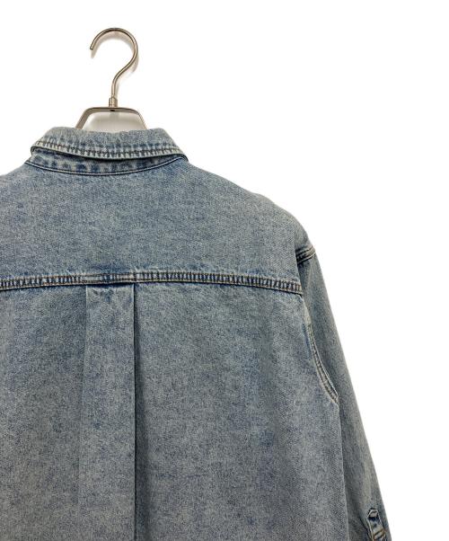 GRACE CONTINENTAL（（グレースコンチネンタル）GRACE CONTINENTAL (（グレースコンチネンタル) スタッズデニムシャツ ブルー サイズ:36の古着・服飾アイテム