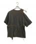ANYLUCK (アニラック) cycle by myob (サイクルバイエムワイオービー) SWITCHING T-SHIRTS ブラック×ブラウン サイズ:Free：7000円