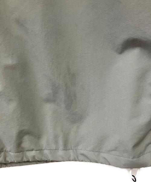 SYUMAN.（シュウマン）SYUMAN. (シュウマン) ナイロンフーデッドジャケット グレー×ベージュ サイズ:１の古着・服飾アイテム