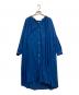 KURASHI&Trips PUBLISHING（クラシアンドトリップス パブリッシング）の古着「3WAY後ろさがりギャザーワンピース」｜ブルー