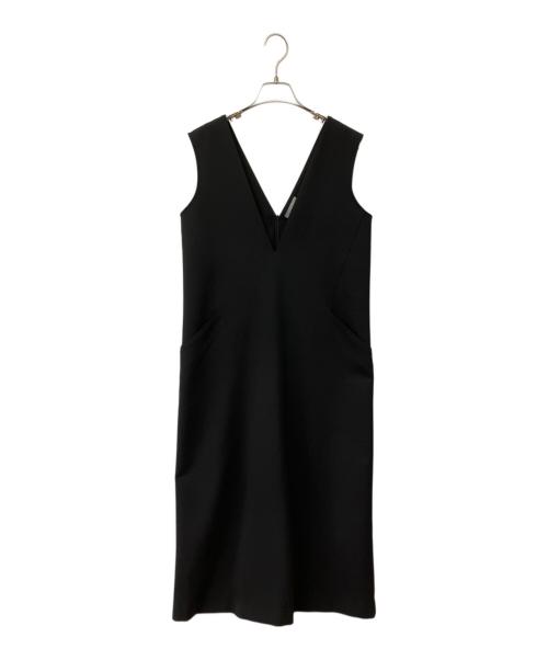 theory luxe（セオリーリュクス）theory luxe (セオリーリュクス) FROST STRETCH ウォッシャブル ワンピース ブラック サイズ:38の古着・服飾アイテム