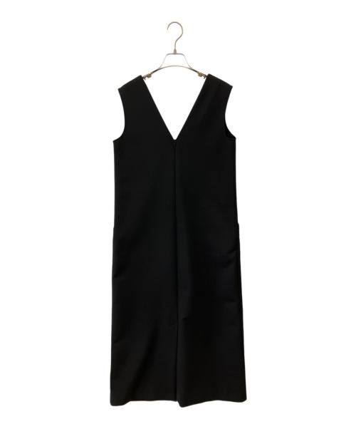 theory luxe（セオリーリュクス）theory luxe (セオリーリュクス) FROST STRETCH ウォッシャブル ワンピース ブラック サイズ:38の古着・服飾アイテム