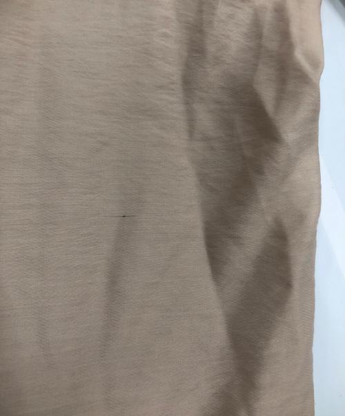 Spick and Span（スピックアンドスパン）Spick and Span (スピックアンドスパン) ハイブリットフリルカラーボリュームスリーブブラウス ベージュ サイズ:Free 未使用品の古着・服飾アイテム