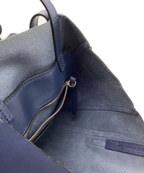 GIANNI CHIARINI（ジャンニ キアリーニ）GIANNI CHIARINI (ジャンニ キアリーニ) スーパーライトトートバッグ ネイビーの古着・服飾アイテム