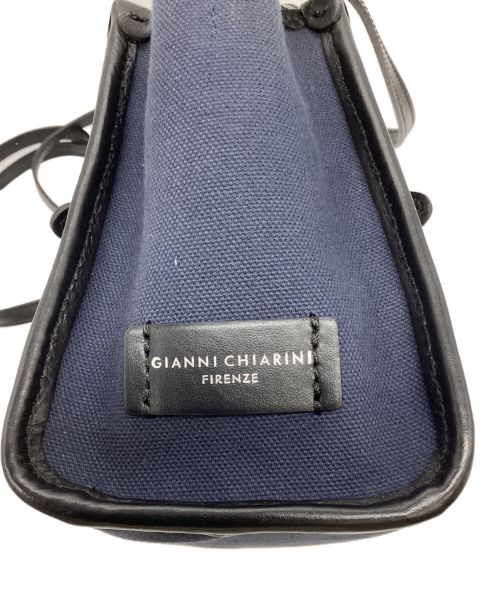 GIANNI CHIARINI（ジャンニ キアリーニ）GIANNI CHIARINI (ジャンニ キアリーニ) ミス マルチェッラ ネイビーの古着・服飾アイテム