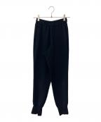 theoryセオリー）の古着「センタースリットパンツ」｜ブラック