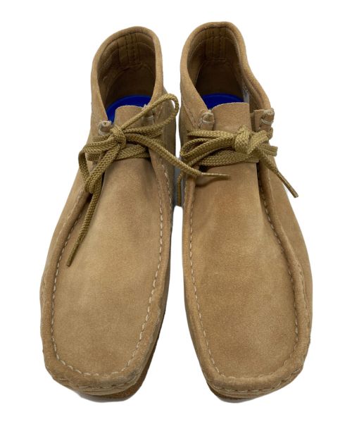 CLARKS（クラークス）CLARKS (クラークス) ワラビーシューズ ベージュ サイズ:27.5の古着・服飾アイテム