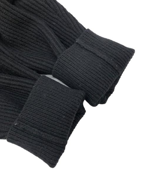 AP STUDIO（エーピーストゥディオ）AP STUDIO (エーピーストゥディオ) ジップニットブルゾン ブラック サイズ:SIZE Freeの古着・服飾アイテム