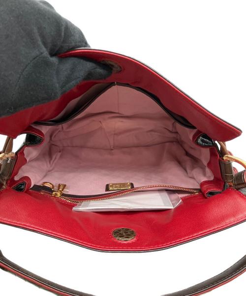 COCOCELUX GOLD（ココセリュックスゴールド）COCOCELUX GOLD (ココセリュックスゴールド) タッセル付き2WAYレザーバッグ ブラウンの古着・服飾アイテム