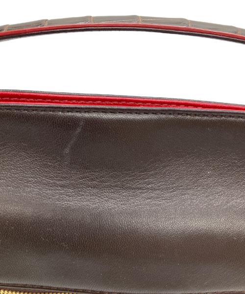 COCOCELUX GOLD（ココセリュックスゴールド）COCOCELUX GOLD (ココセリュックスゴールド) タッセル付き2WAYレザーバッグ ブラウンの古着・服飾アイテム