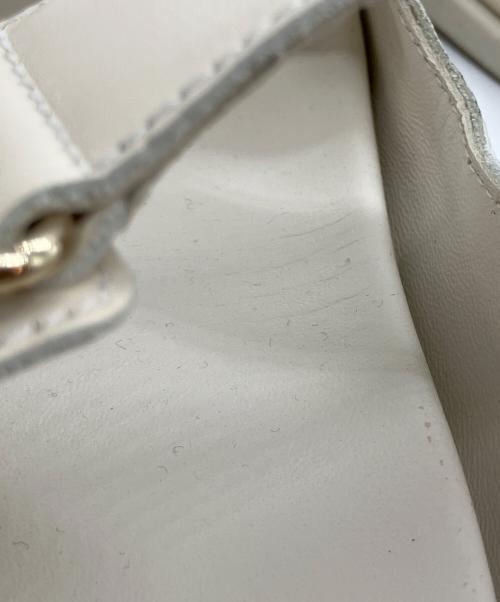 JIMMY CHOO（ジミーチュウ）JIMMY CHOO (ジミーチュウ) FAYENCE SANDAL アイボリー サイズ:38の古着・服飾アイテム