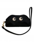 ANYA HINDMARCHアニヤ・ハインドマーチ）の古着「Sunglasses Holder Eyes」｜ブラック