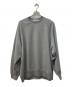 Graphpaper（グラフペーパー）の古着「Ultra Compact Terry Crew Neck Sweater」｜グレー
