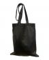 Aeta (アエタ) DOUBLE FACED FLAT TOTE ブラック：12000円