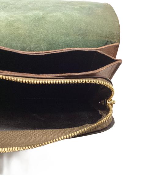forme（フォルメ）forme (フォルメ) Hand wallet combi Liscio ブラックの古着・服飾アイテム