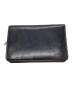 forme (フォルメ) Hand wallet combi Liscio ブラック：7000円