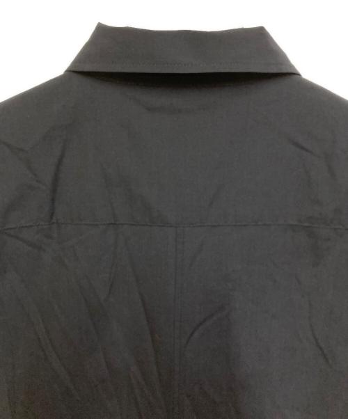 23区（ニジュウサンク）23区 (ニジュウサンク) シャツワンピース ブラック サイズ:SIZE 38の古着・服飾アイテム