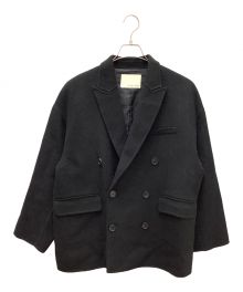 uncrave（アンクレイヴ3.）の古着「リバー ジャケットコート」｜ブラック