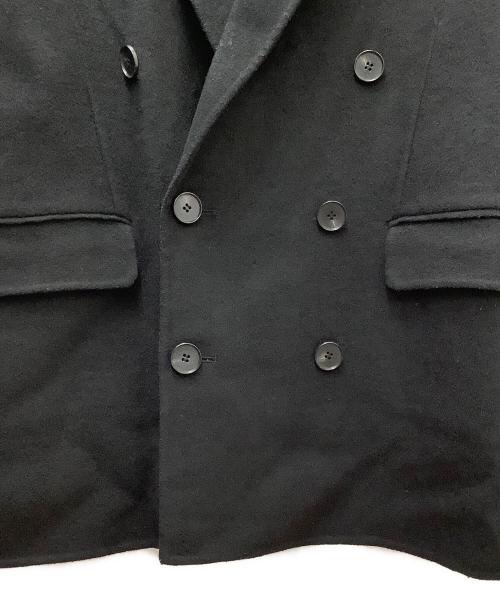 uncrave（アンクレイヴ3.）uncrave (アンクレイヴ) リバー ジャケットコート ブラック サイズ:1の古着・服飾アイテム
