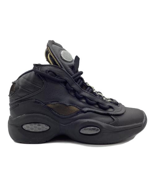 Maison Margiela（メゾンマルジェラ）Maison Margiela (メゾンマルジェラ) REEBOK (リーボック) スニーカー PROJECT 0 THE QUESTION MEMORY OF ブラック サイズ:23の古着・服飾アイテム