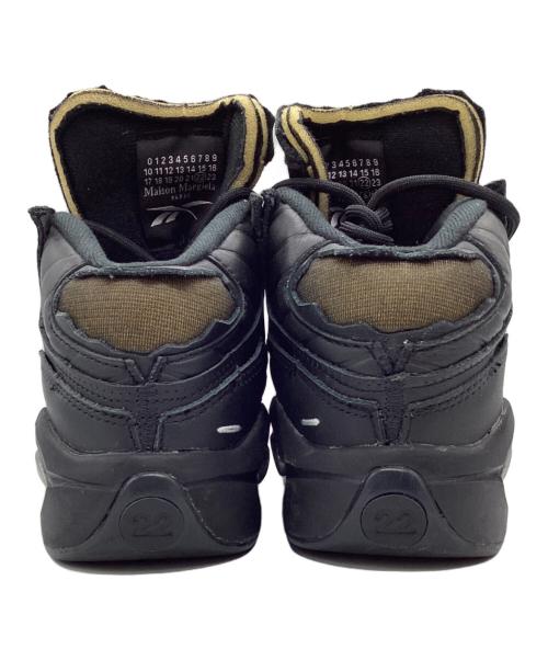 Maison Margiela（メゾンマルジェラ）Maison Margiela (メゾンマルジェラ) REEBOK (リーボック) スニーカー PROJECT 0 THE QUESTION MEMORY OF ブラック サイズ:23の古着・服飾アイテム