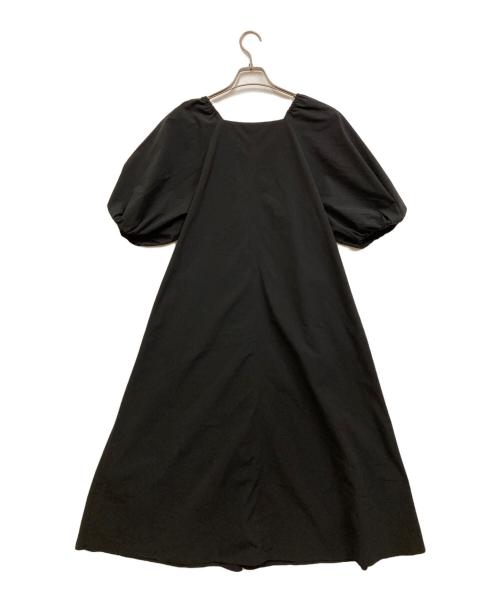 UNFILO（アンフィーロ）UNFILO (アンフィーロ) FINE MOVE 2WAYワンピース ブラック サイズ:Mの古着・服飾アイテム