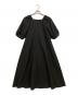 UNFILO（アンフィーロ）の古着「FINE MOVE 2WAYワンピース」｜ブラック