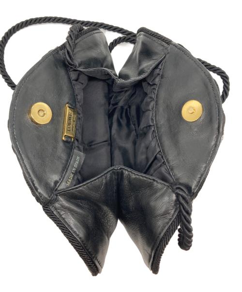 LOEWE（ロエベ）LOEWE (ロエベ) ロープショルダーバッグ ブラックの古着・服飾アイテム