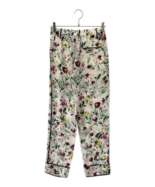 3.1 phillip lim（スリーワンフィリップリム）3.1 phillip lim (スリーワンフィリップリム) 総柄シルクパンツ アイボリーの古着・服飾アイテム