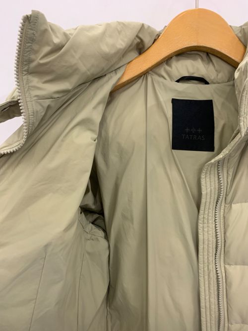 TATRAS（タトラス）TATRAS (タトラス) FOMI ダウンジャケット ベージュ サイズ:01の古着・服飾アイテム