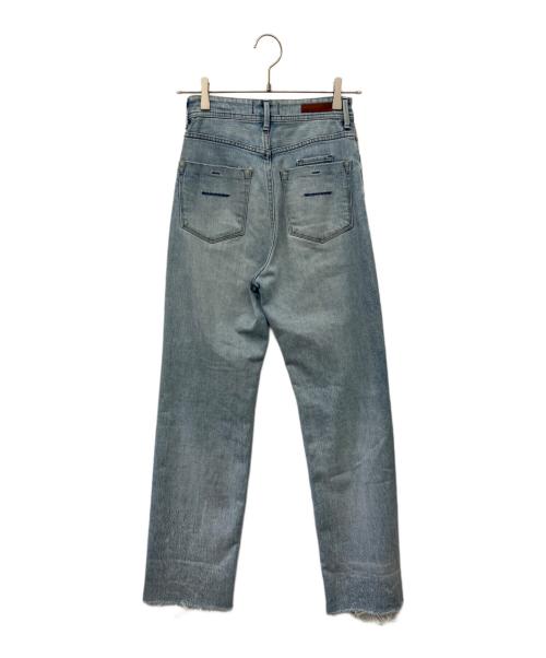 YANUK（ヤヌーク）YANUK (ヤヌーク) LEAボーイズストレート インディゴ サイズ:23の古着・服飾アイテム