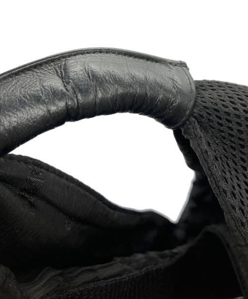 MM6 Maison Margiela（エムエムシックスメゾンマルジェラ）MM6 Maison Margiela (エムエムシックスメゾンマルジェラ) メッシュジャパニーズトートバッグ ブラックの古着・服飾アイテム