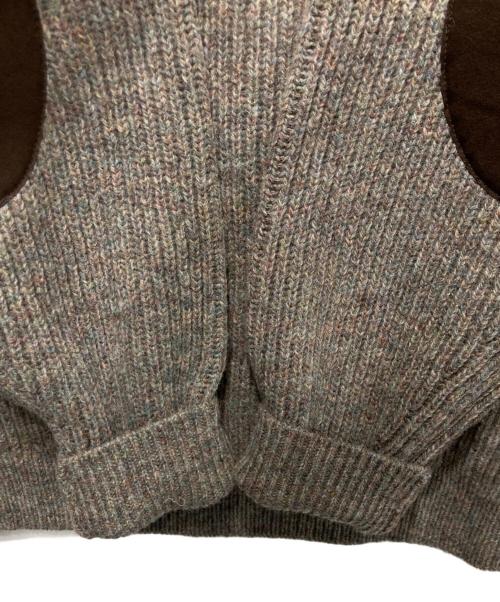 BEAUTY&YOUTH（ビューティーアンドユース）BEAUTY&YOUTH (ビューティーアンドユース) 5Gアゼゲームクルーネックニット ベージュ サイズ:Ｌの古着・服飾アイテム