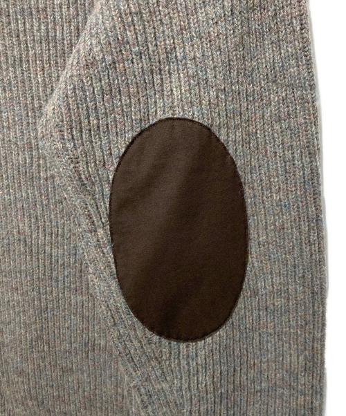 BEAUTY&YOUTH（ビューティーアンドユース）BEAUTY&YOUTH (ビューティーアンドユース) 5Gアゼゲームクルーネックニット ベージュ サイズ:Ｌの古着・服飾アイテム