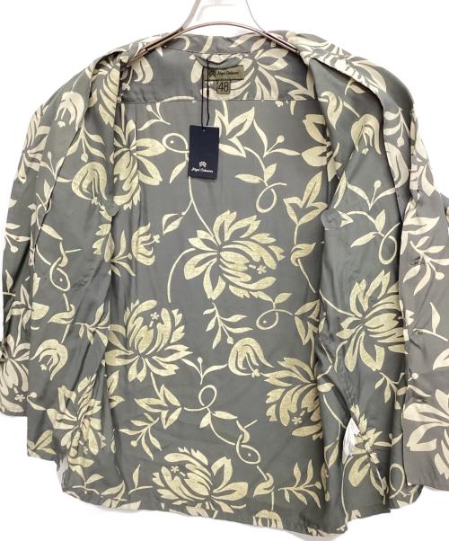 NIGEL CABOURN（ナイジェルケーボン）NIGEL CABOURN (ナイジェルケーボン) アロハシャツ グレー サイズ:48の古着・服飾アイテム