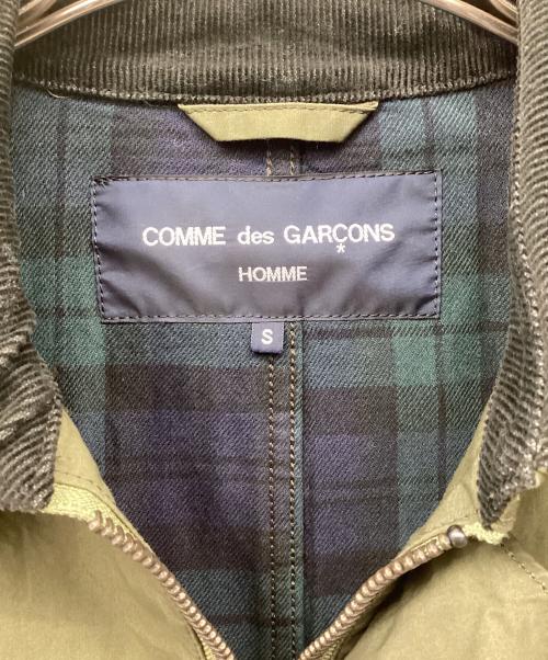 COMME des GARCONS HOMME（コムデギャルソン オム）COMME des GARCONS HOMME (コムデギャルソン オム) Cotton Waxed Cloth Field Jacket オリーブ サイズ:Sの古着・服飾アイテム