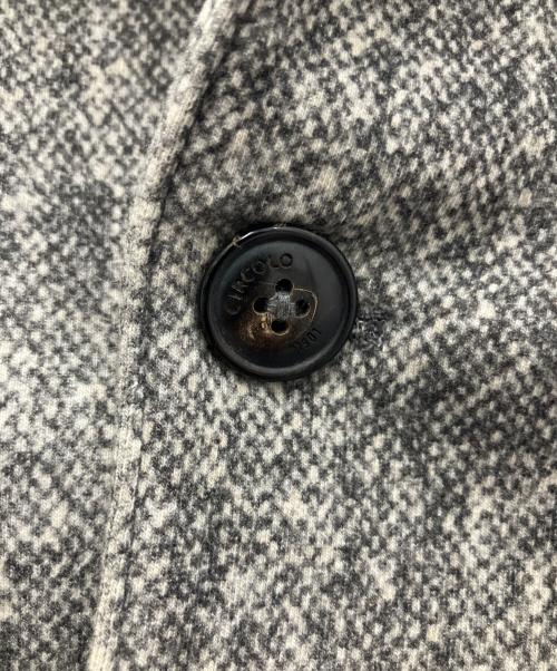 CIRCOLO 1901（チルコロ1901）CIRCOLO 1901 (チルコロ1901) コットンストレッチジャージー シングル2Bジャケット グレー サイズ:48の古着・服飾アイテム